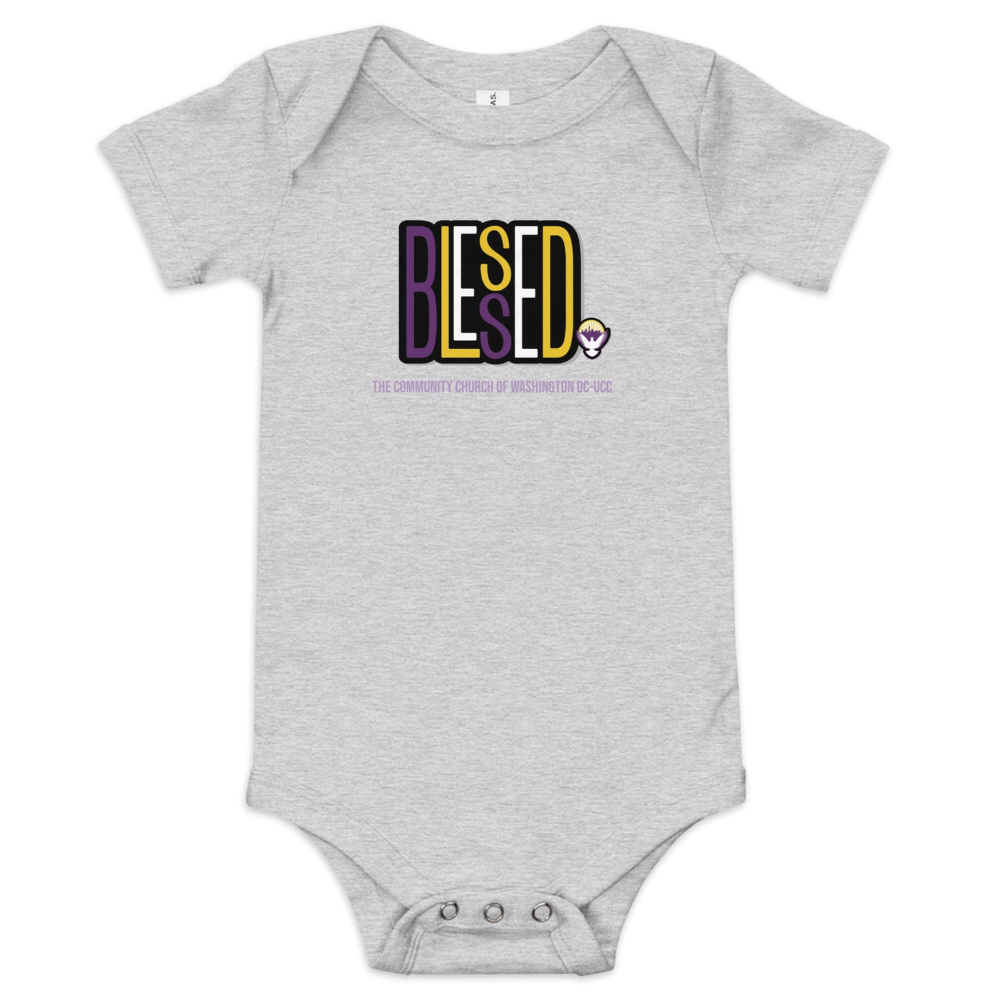 BLESSED Baby short sleeve one piece