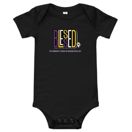 BLESSED Baby short sleeve one piece