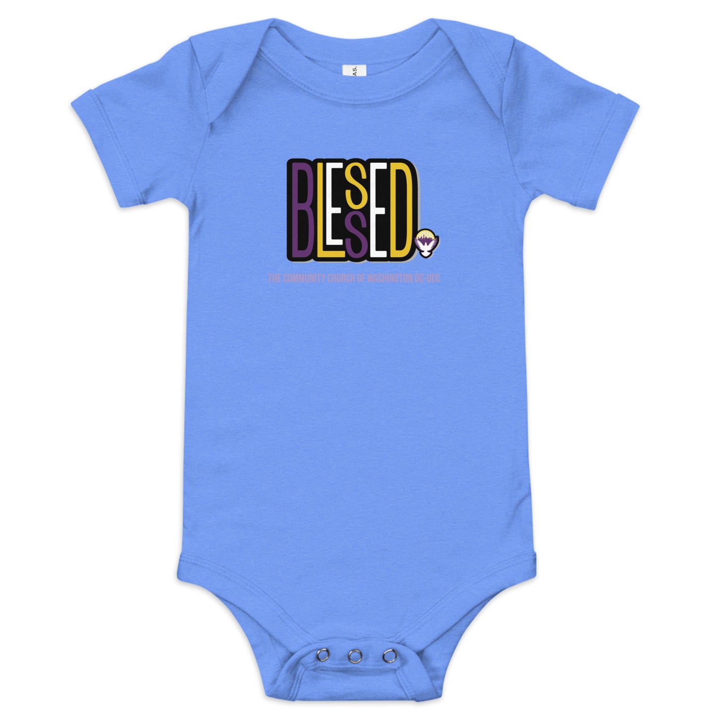 BLESSED Baby short sleeve one piece