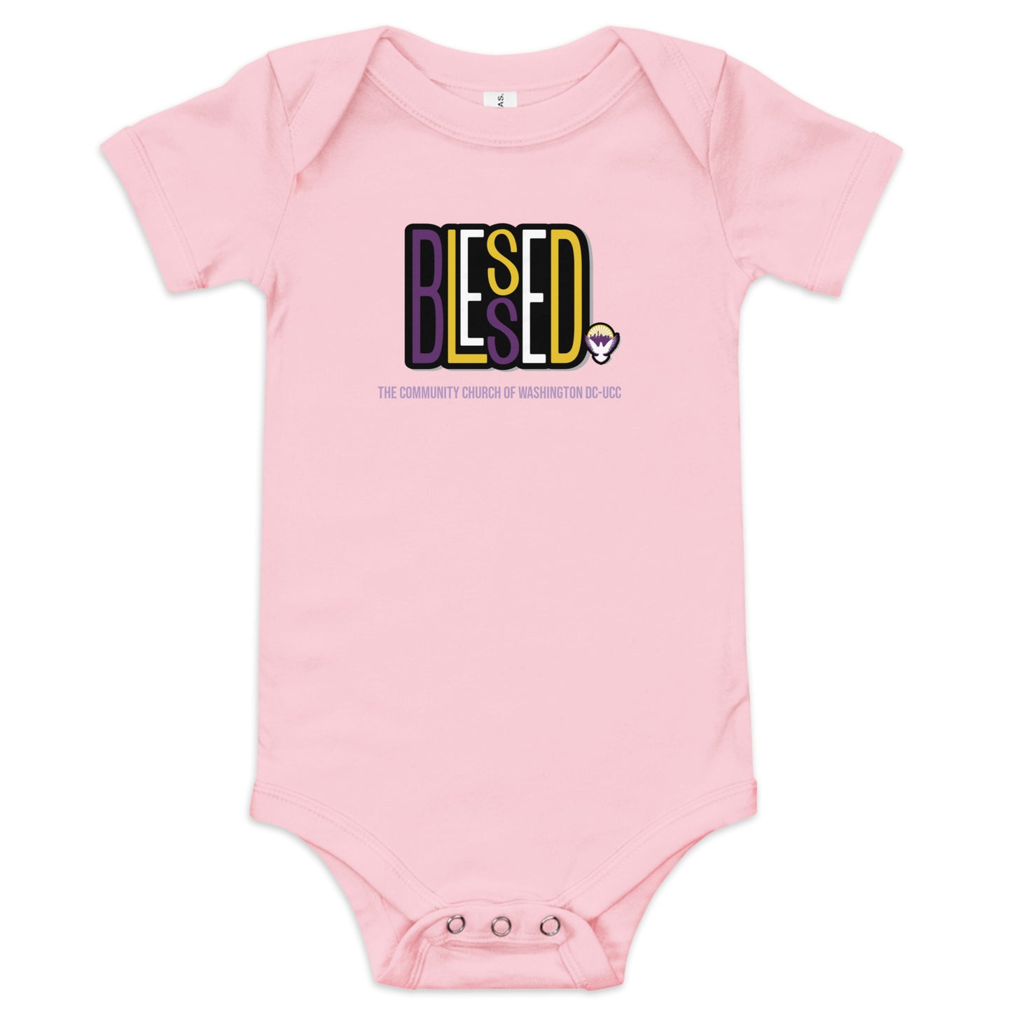 BLESSED Baby short sleeve one piece