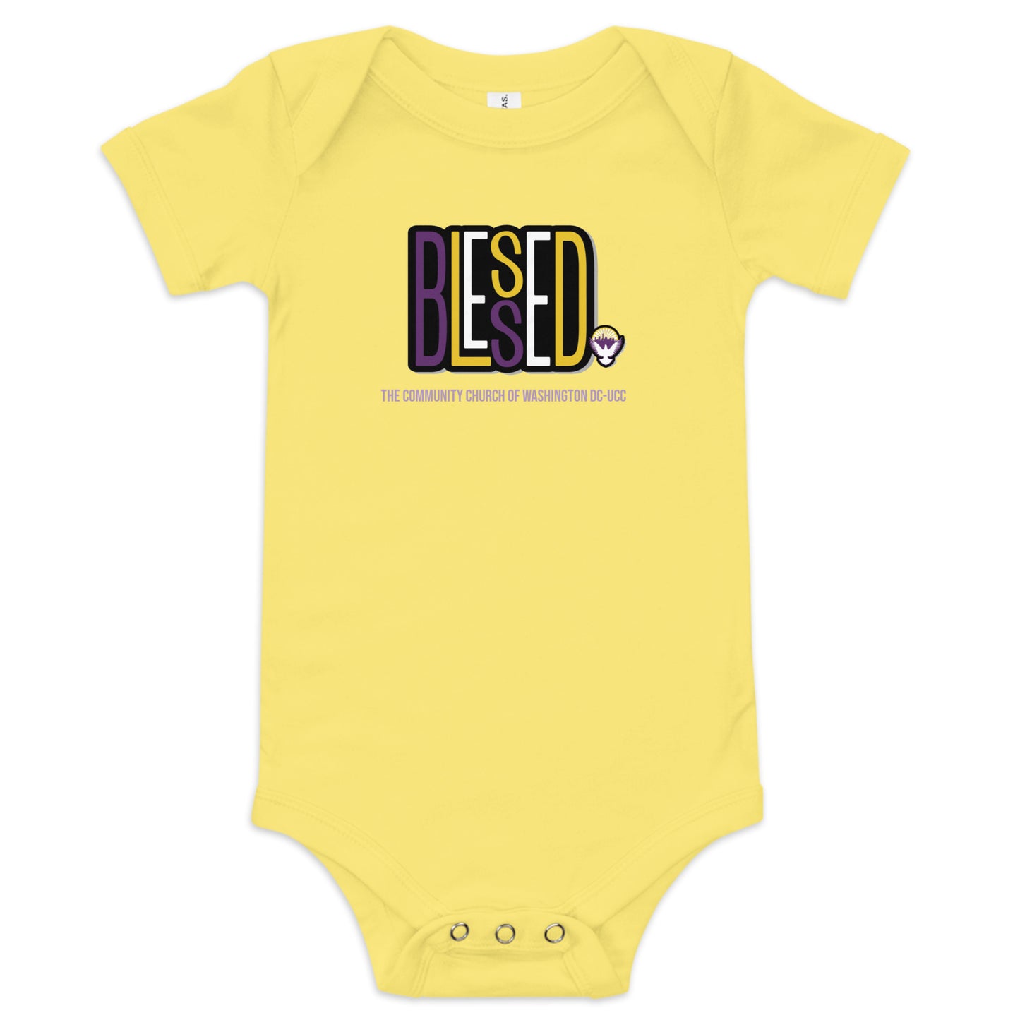 BLESSED Baby short sleeve one piece