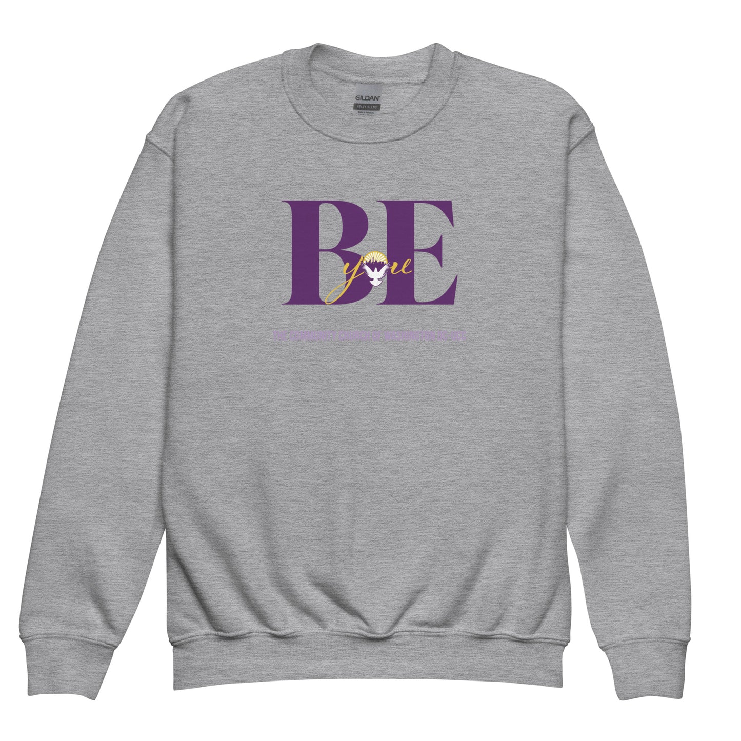 BE YOU Youth crewneck sweatshirt